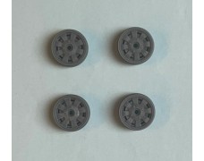 Wheels – Cromodora CD28 type ( 4 pcs ) 3D print for Lancia Fulvia 1/24